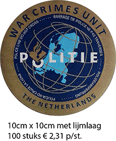 Afbeelding warcrimes Geweven badge - collega prijs - ⋆⋆⋆ BADGES EN PATCHES ⋆⋆⋆ Afbeelding warcrimes Geweven badge - collega prijs